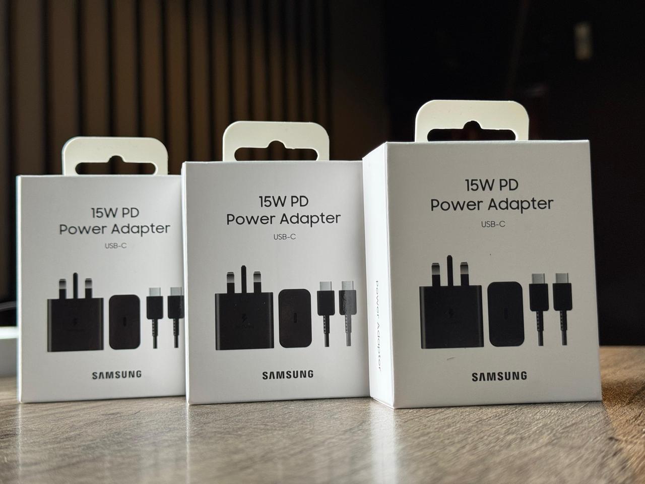 Samsung Adapter 15W with Type C to C Cable